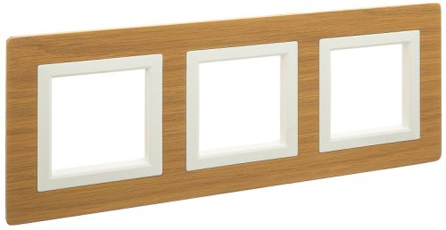 Рамка универсальная DKC Avanti 3-м. дерево беленый дуб фото Рамка универсальная DKC Avanti 3-м. дерево беленый дуб картинка